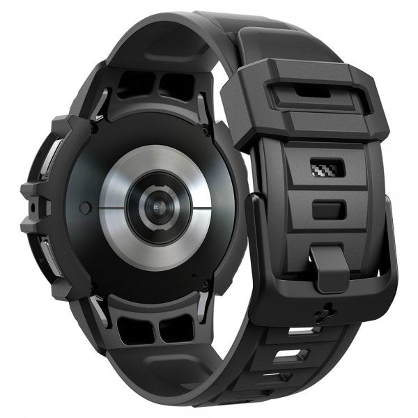 Spigen Samsung Galaxy Watch 6 40mm Urkasse og Rem Rugged Armor Pro Sort