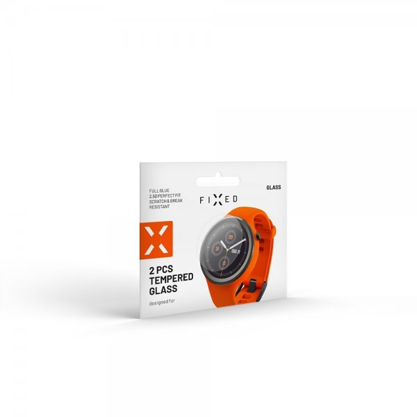 Fixed Samsung Galaxy Watch 6 40mm Skærmbeskyttelse Hærdet Glas 2-pak