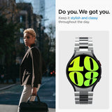 Spigen Samsung Galaxy Watch 6 44mm Armbånd Modern Fit 316L Sølv