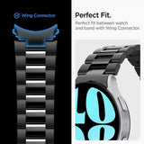 Spigen Samsung Galaxy Watch 6 44mm Armbånd Modern Fit 316L Sort