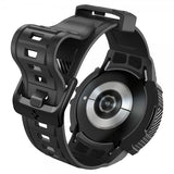 Spigen Samsung Galaxy Watch 6 44mm Cover og Rem Rugged Armor Pro Sort