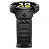 Spigen Samsung Galaxy Watch 6 44mm Cover og Rem Rugged Armor Pro Sort