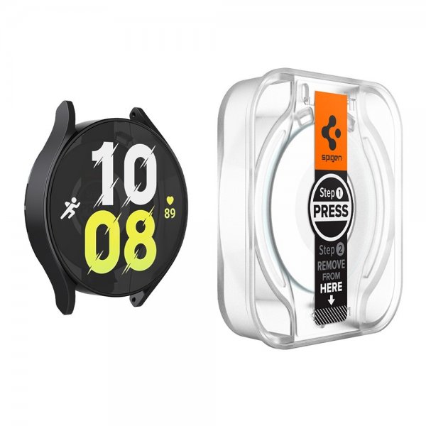 Spigen Samsung Galaxy Watch 6 44mm Skærmbeskyttelse GLAS.tR EZ Fit 2-pak