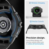 Spigen Samsung Galaxy Watch 6 Classic 47mm Skal og Armbånd Rugged Armor Pro Sort