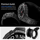 Spigen Samsung Galaxy Watch 6 Classic 47mm Skal og Armbånd Rugged Armor Pro Sort