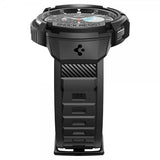 Spigen Samsung Galaxy Watch 6 Classic 47mm Skal og Armbånd Rugged Armor Pro Sort