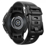 Spigen Samsung Galaxy Watch 6 Classic 47mm Skal og Armbånd Rugged Armor Pro Sort