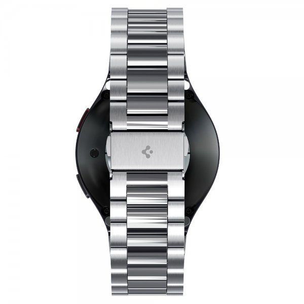 Spigen Samsung Galaxy Watch 7 40/44mm Armbånd Modern Fit 316L Sølv