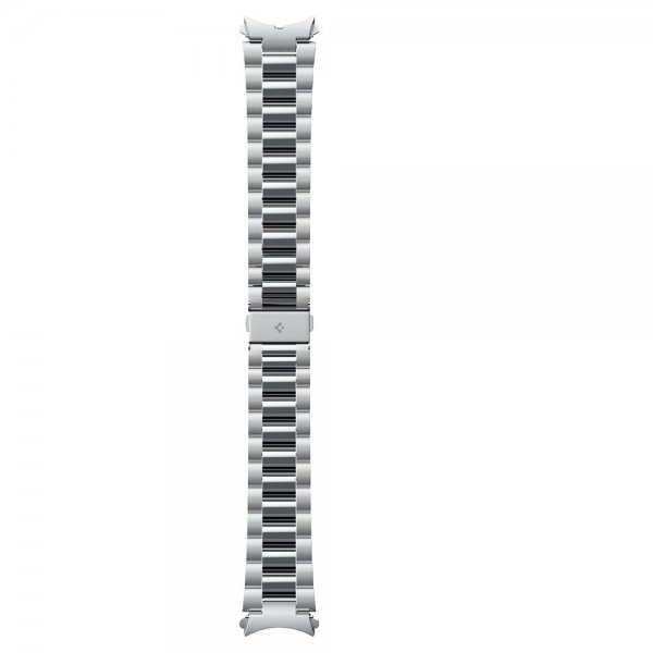 Spigen Samsung Galaxy Watch 7 40/44mm Armbånd Modern Fit 316L Sølv