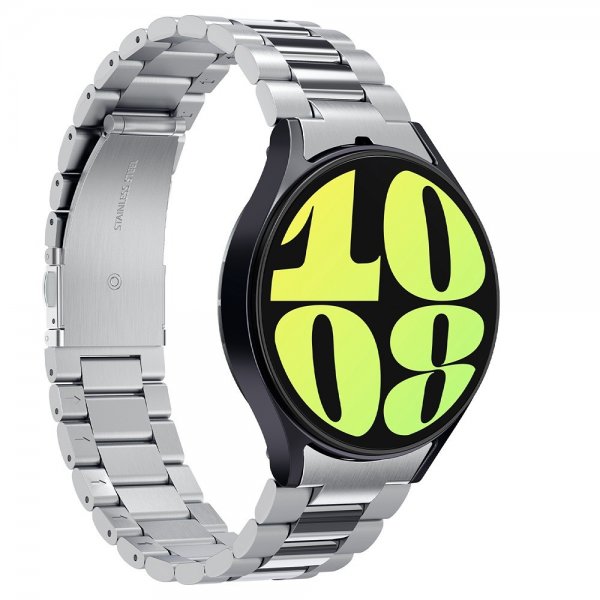 Spigen Samsung Galaxy Watch 7 40/44mm Armbånd Modern Fit 316L Sølv