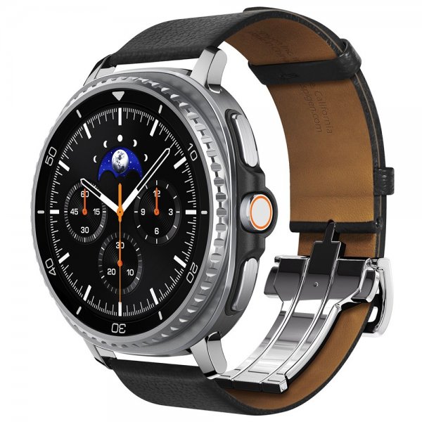 Spigen Samsung Galaxy Watch 8 40/44mm/Classic 46mm Rem Enzo Sort