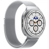 Spigen Samsung Galaxy Watch 8 40/44mm/Classic 46mm Rem Metal Fit Sølv