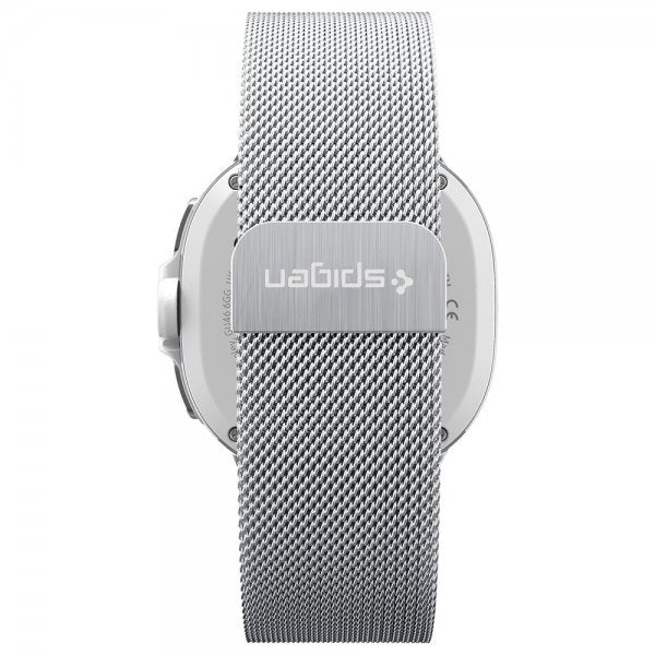 Spigen Samsung Galaxy Watch 8 40/44mm/Classic 46mm Rem Metal Fit Sølv