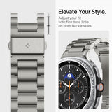Spigen Samsung Galaxy Watch 8 40/44mm/Classic 46mm Armbånd Modern Fit Titanium Natural Titanium