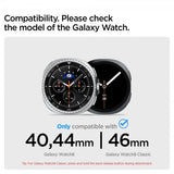 Spigen Samsung Galaxy Watch 8 40/44mm/Classic 46mm Armbånd Modern Fit Titanium Natural Titanium