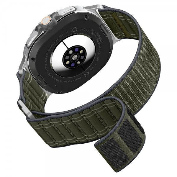Spigen Samsung Galaxy Watch 8 40/44mm/Classic 46mm Rem WBF0 Grøn