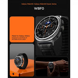 Spigen Samsung Galaxy Watch 8 40/44mm/Classic 46mm Armbånd WBF0 Sort