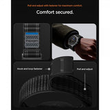 Spigen Samsung Galaxy Watch 8 40/44mm/Classic 46mm Armbånd WBF0 Sort