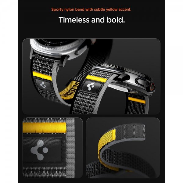 Spigen Samsung Galaxy Watch 8 40/44mm/Classic 46mm Rem Athlex Air Active Black