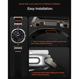 Spigen Samsung Galaxy Watch 8 40/44mm/Classic 46mm Rem DuraPro Flex Sort