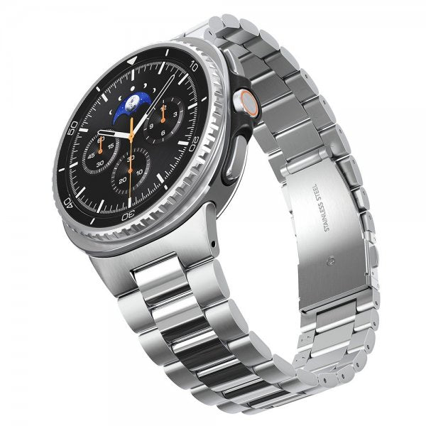 Spigen Samsung Galaxy Watch 8 40/44mm/Classic 46mm Rem Modern Fit Sølv