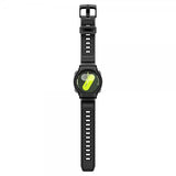 Spigen Samsung Galaxy Watch 8 40mm Rem og Cover Rugged Armor Pro Mat Sort