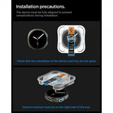 Spigen Samsung Galaxy Watch 8 44mm Skærmbeskyttelse GLAS.tR EZ Fit 2-pak