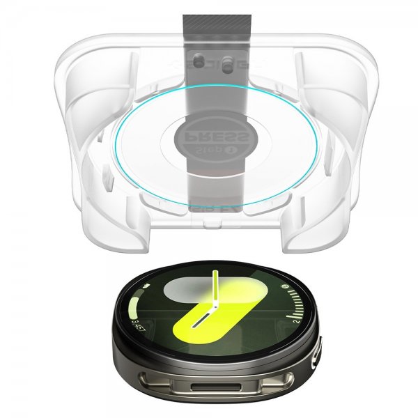 Spigen Samsung Galaxy Watch 8 40mm Skærmbeskyttelse GLAS.tR EZ Fit 2-pak