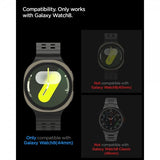 Spigen Samsung Galaxy Watch 8 40mm Skærmbeskyttelse GLAS.tR EZ Fit 2-pak