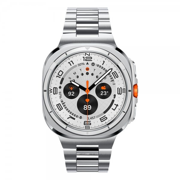 Spigen Samsung Galaxy Watch Ultra 47mm Rem Modern Fit 316L Sølv