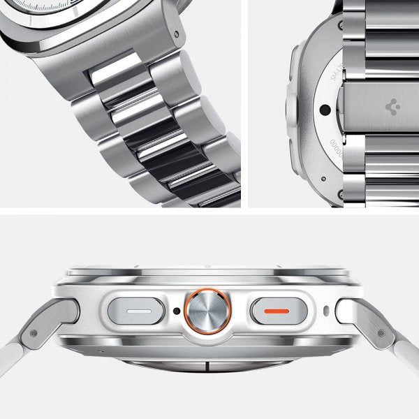 Spigen Samsung Galaxy Watch Ultra 47mm Rem Modern Fit 316L Sølv