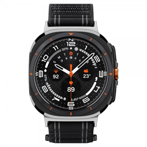 Spigen Samsung Galaxy Watch Ultra 47mm Rem WBF0 Sort