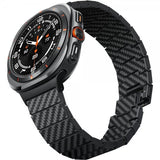 Pitaka Samsung Galaxy Watch Ultra Armbånd Carbon Fiber Urrem