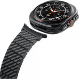 Pitaka Samsung Galaxy Watch Ultra Armbånd Carbon Fiber Urrem