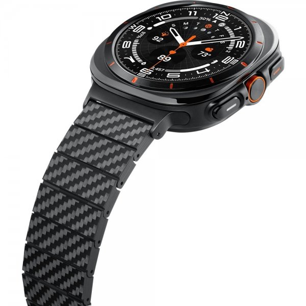 Pitaka Samsung Galaxy Watch Ultra Armbånd Carbon Fiber Urrem