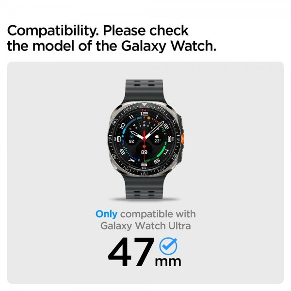 Spigen Samsung Galaxy Watch Ultra Rem DuraPro Flex Sort