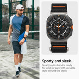 Spigen Samsung Galaxy Watch Ultra Rem DuraPro Flex Sort