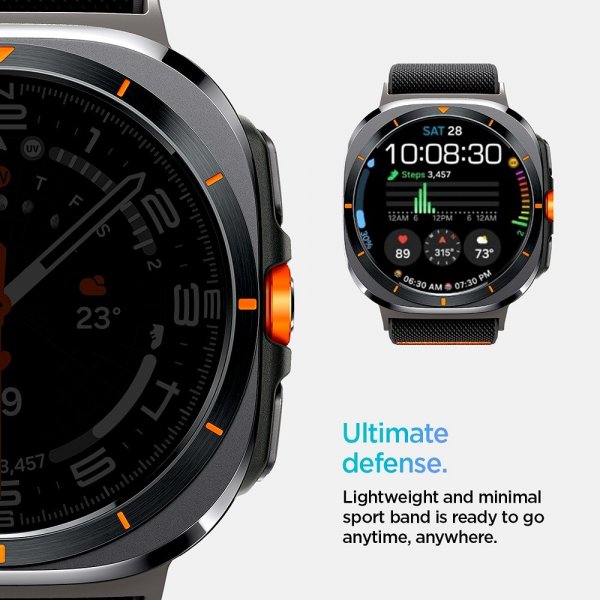 Spigen Samsung Galaxy Watch Ultra Rem Lite Fit Sort