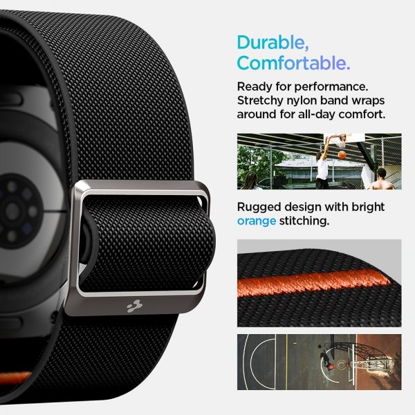 Spigen Samsung Galaxy Watch Ultra Rem Lite Fit Sort