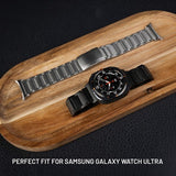 Fast Samsung Galaxy Watch Ultra Armbånd Titaniumrem Natur