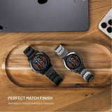 Fast Samsung Galaxy Watch Ultra Armbånd Titaniumrem Natur