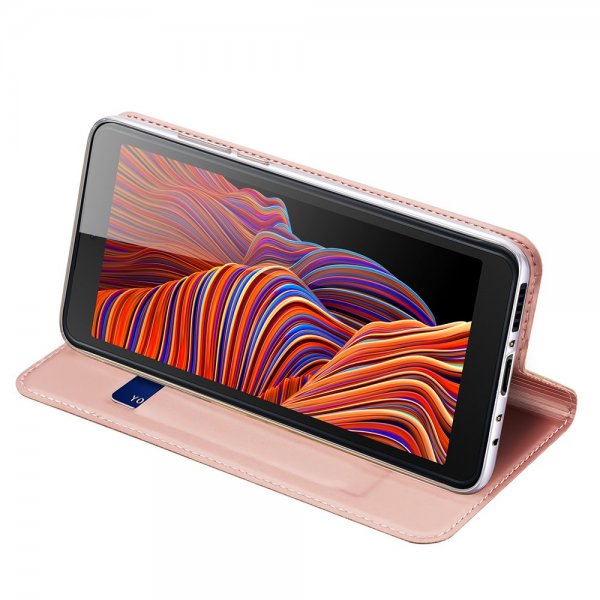 Dux Ducis Samsung Galaxy XCover 5 Etui Skin Pro Series Rosaguld