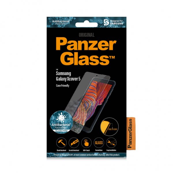PanzerGlass Samsung Galaxy XCover 5 Skærmbeskyttelse CaseFriendly