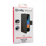 Celly Samsung Galaxy Xcover 6 Pro Etui Wally Wallet Case Sort