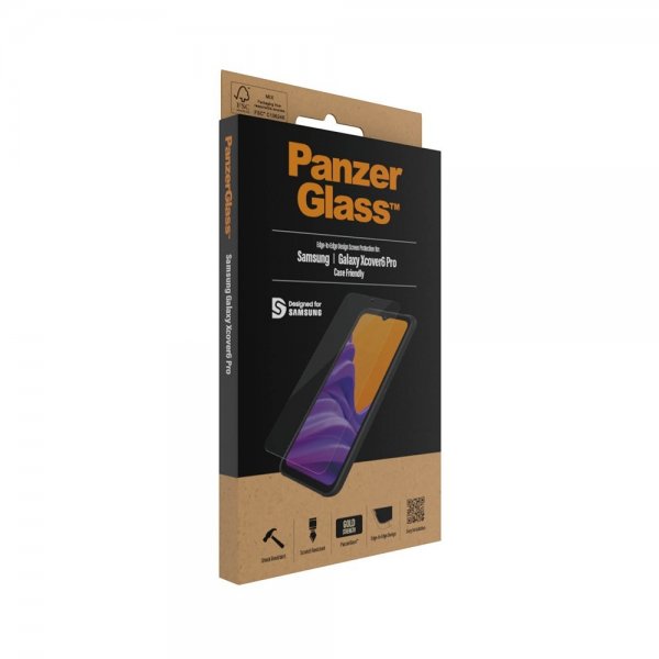 PanzerGlass Samsung Galaxy Xcover 6 Pro Skærmbeskyttelse Edge-to-Edge Case Friendly