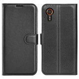 Samsung Galaxy XCover 7 Etui Litchi Sort