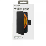 Celly Samsung Galaxy XCover 7 Cover Wally Wallet Case Sort