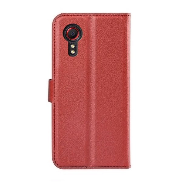 Samsung Galaxy XCover 7 Cover med Stander Brun