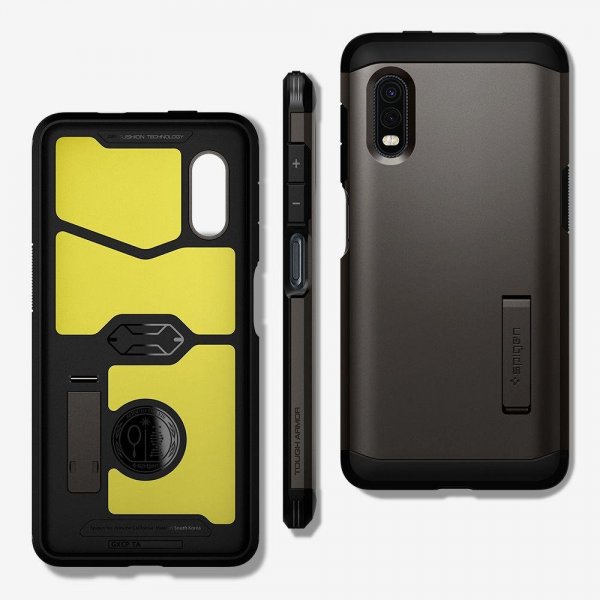 Spigen Samsung Galaxy XCover Pro Cover Tough Armor Gunmetal