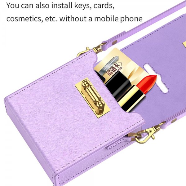 GKK Samsung Galaxy Z Flip 3/4/5 Cover med Skulderrem Grøn